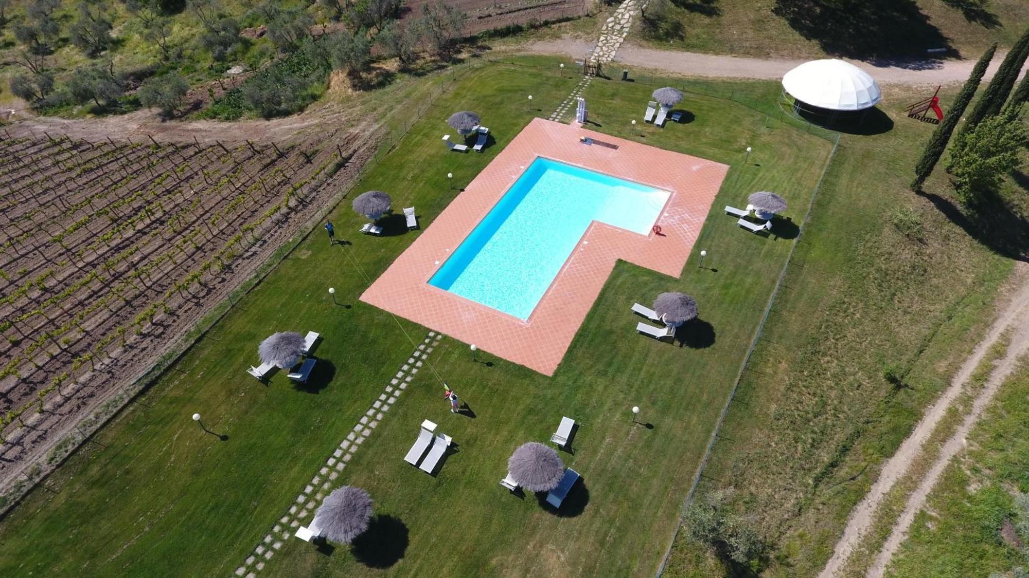 Agriturismo Poggio Corbello La Pesta Экстерьер фото